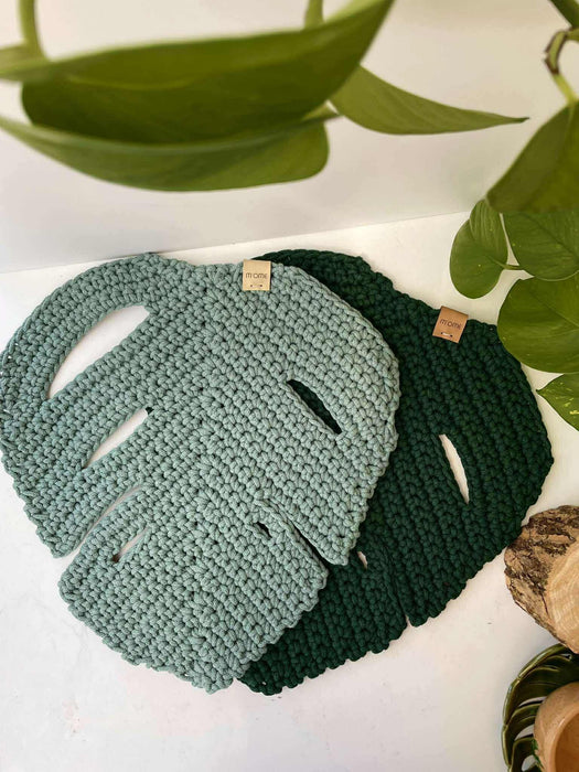 'Monstera' tányéralátét 🌿🍽️