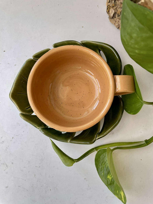 'Monstera' csésze (2 dl) ☕🌿