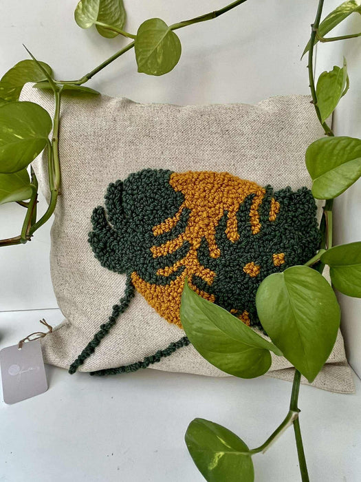 'Monstera' párnahuzat 🛋️🌿