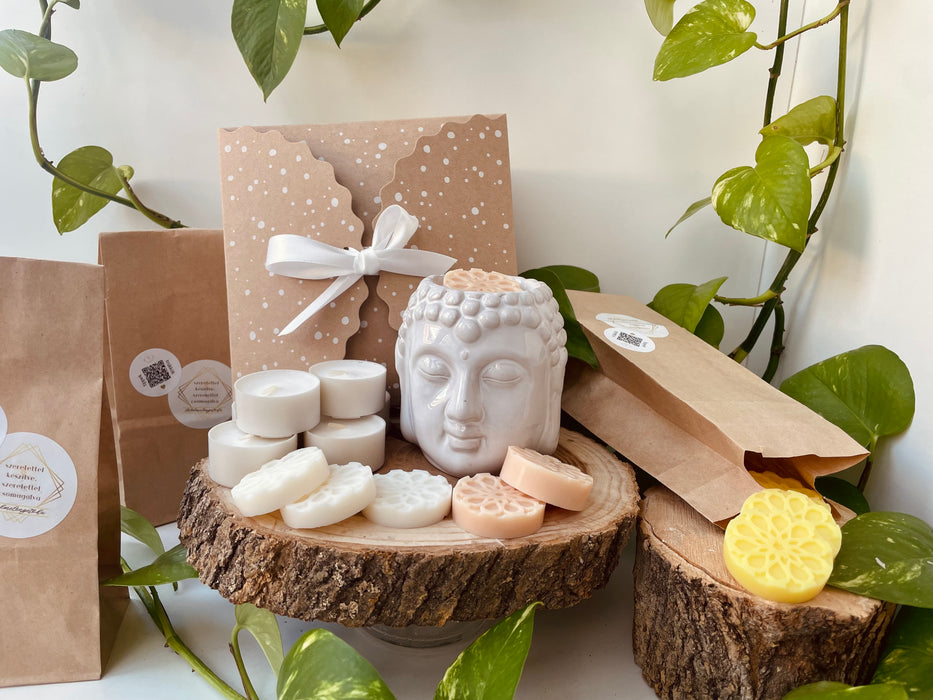 Buddha párologtatós ajándékcsomag ☸️ // Díszdobozban