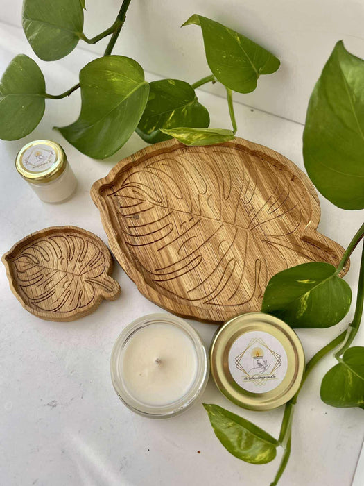 'Monstera' tölgyfa tálka 🪵🌿