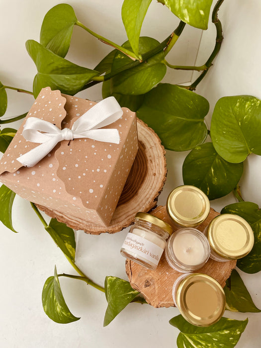 Finom Pillanatok minigyertya Válogatás // 5 db Lélekmelengető illattal