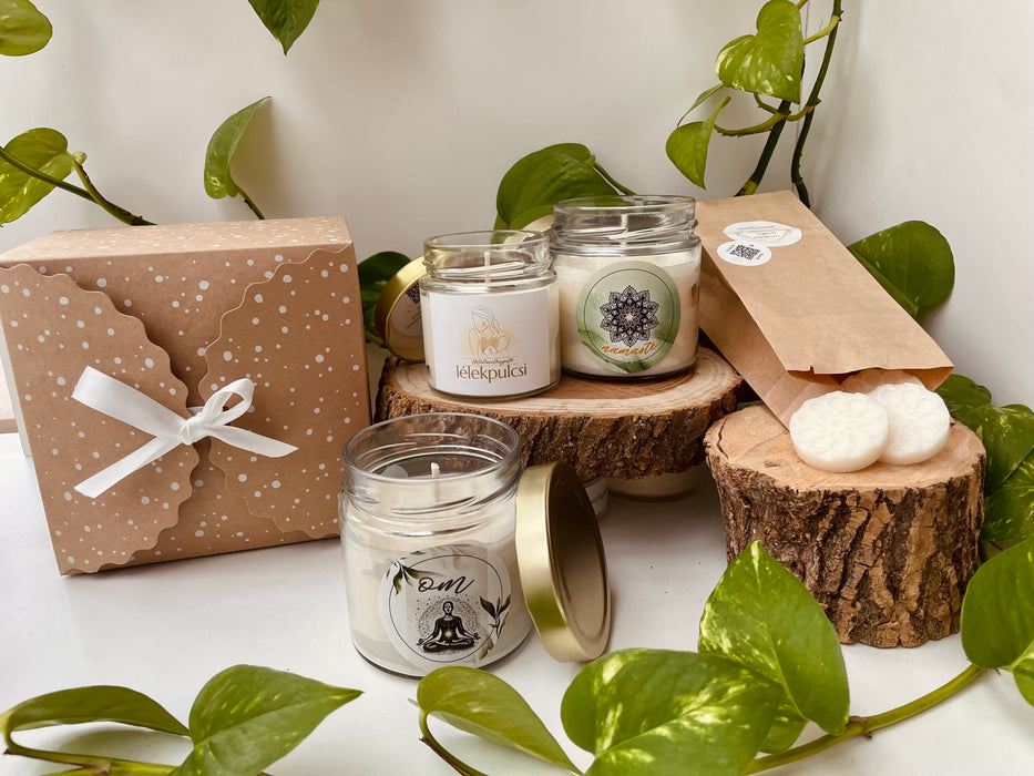 Elcsendesülős Pillanatok Ajándékcsomag 🧘 // Díszdobozban