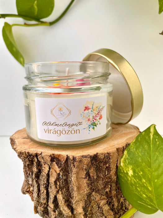 Virágözön Gyertya // intenzív virágillattal