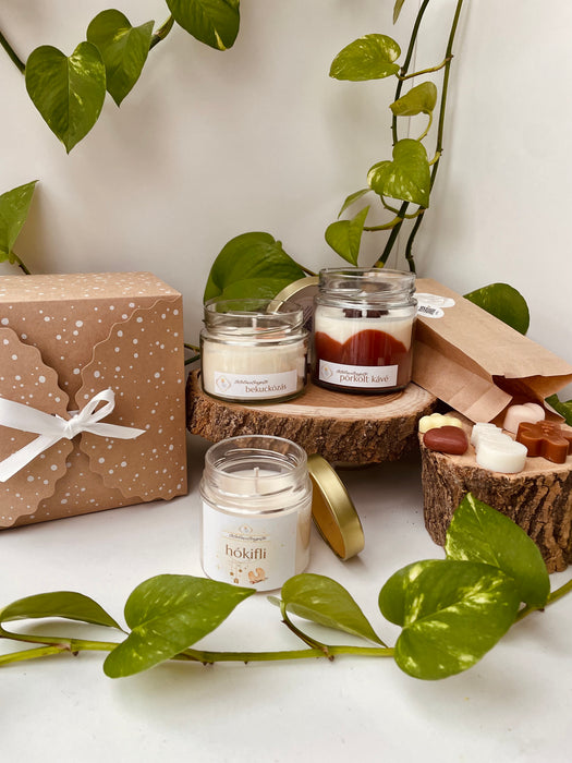 Finom Pillanatok Ajándékcsomag 🍰☕ // Díszdobozban