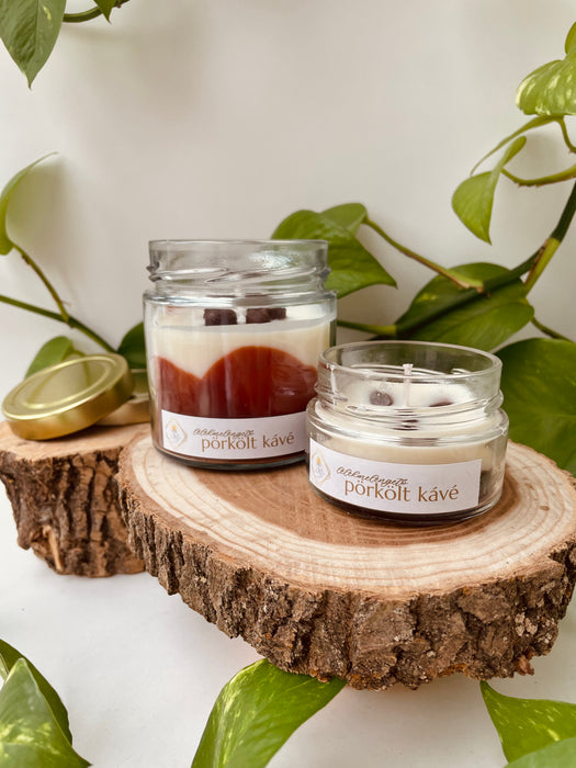 Kávégyertya // Pörkölt Kávé illattal