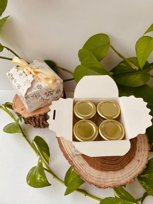 Karácsonyi Minigyertya Válogatás | 4 db Lélekmelengető