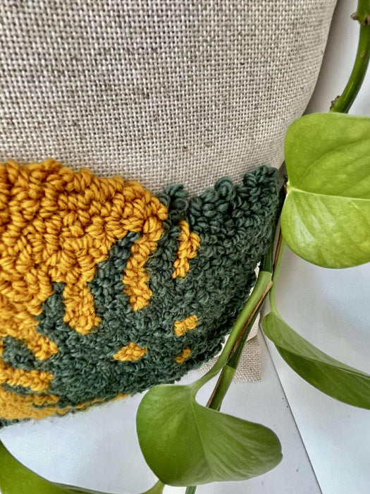 'Monstera' párnahuzat 🛋️🌿