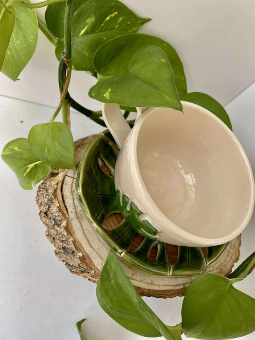 'Monstera' bögre (3 dl) ☕🌿