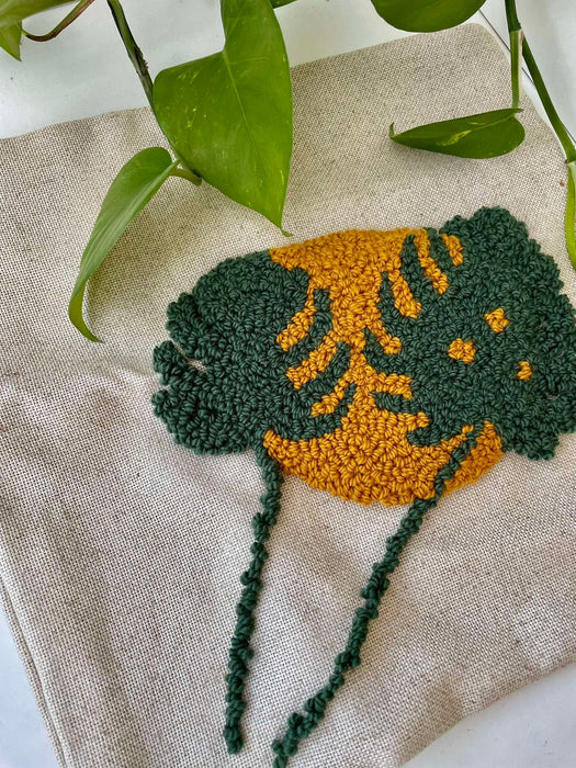 'Monstera' párnahuzat 🛋️🌿