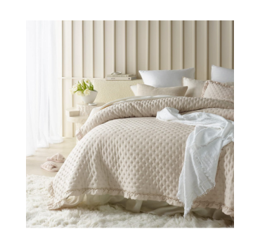bonu.hu - MOLLY puha krémszínű ágytakaró