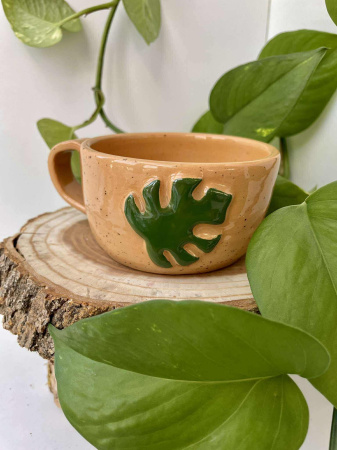 'Monstera' csésze ☕🌿